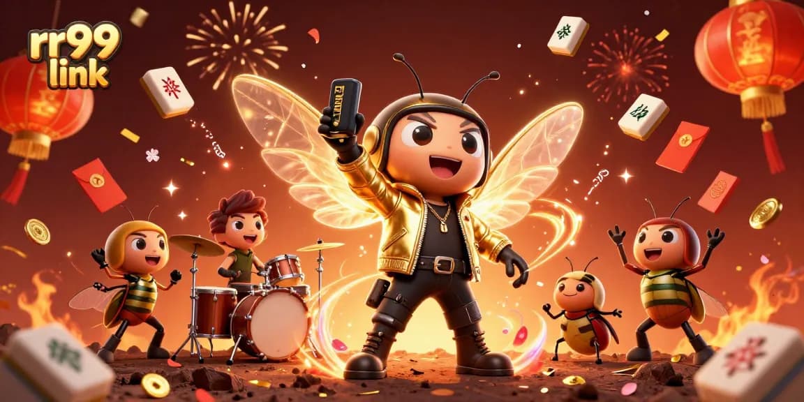 Experience the rr99 link with an animated casino scene of fun characters and exciting elements.