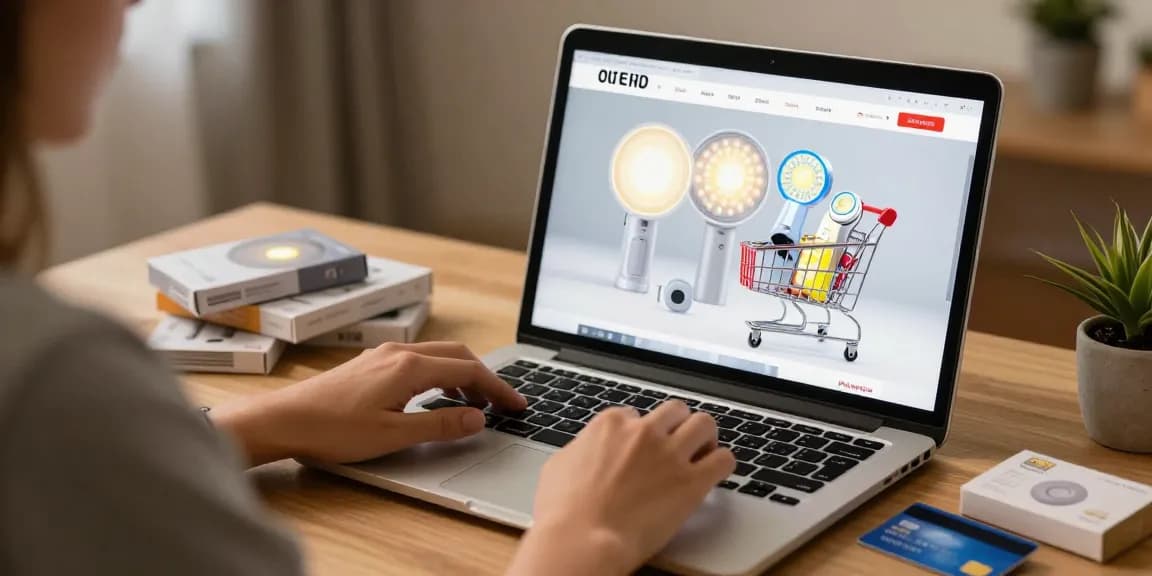 Banda led products showcased in an online shopping experience, highlighting best deals on your favorite digital marketplace.