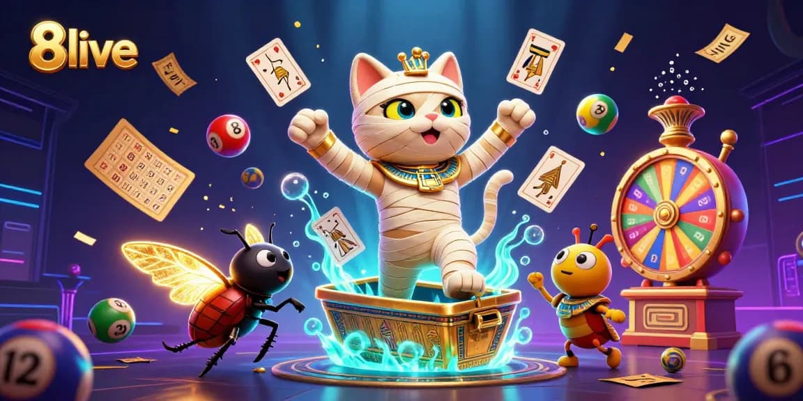 Experience thrilling wins with 8live's vibrant gaming universe and exciting promotions.