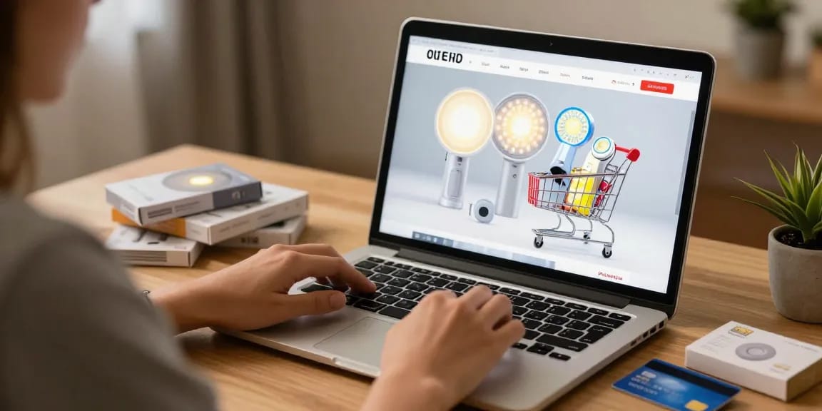 Banda led products showcased in an online shopping experience, highlighting best deals on your favorite digital marketplace.