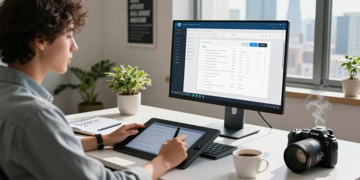 WPS Download showcased in a modern digital workspace with a professional editing documents.