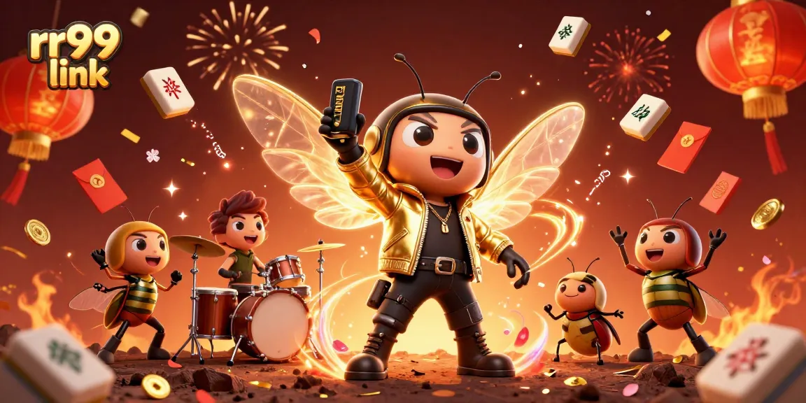 Experience the rr99 link with an animated casino scene of fun characters and exciting elements.
