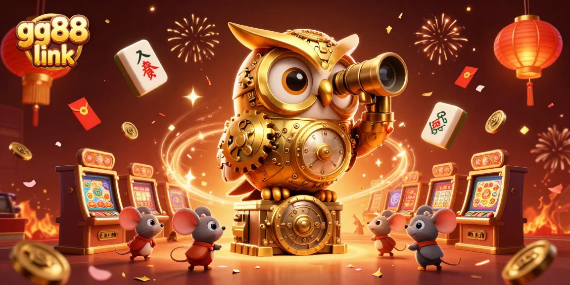 Experience the thrill of gaming with the gg88 link featuring a vibrant casino scene filled with gold and excitement.