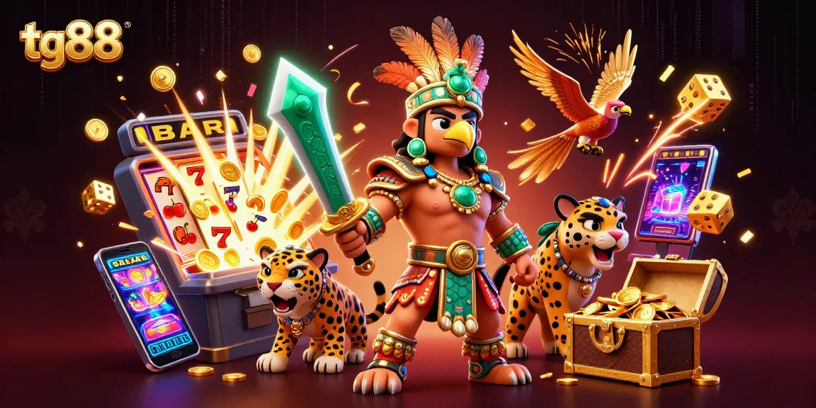 Experience thrilling gameplay at tg88 with iconic symbols and dynamic casino visuals.