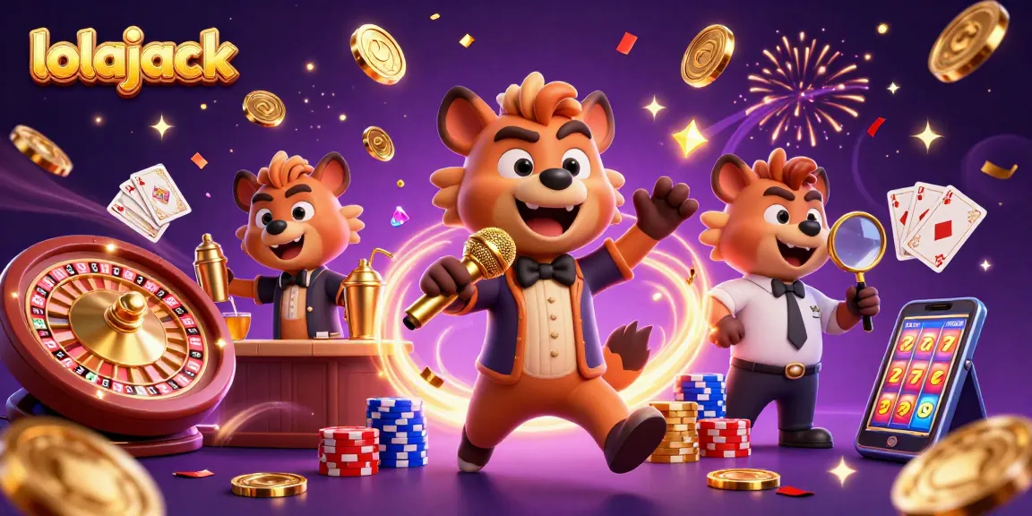 Experience the thrilling action at lolajack casino with vibrant characters and dynamic game elements.