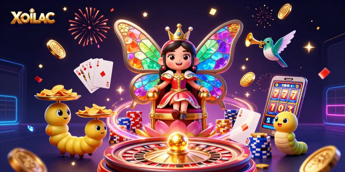 Experience the captivating world of XOILAC with dynamic casino scenes featuring vibrant graphics and thrilling elements.