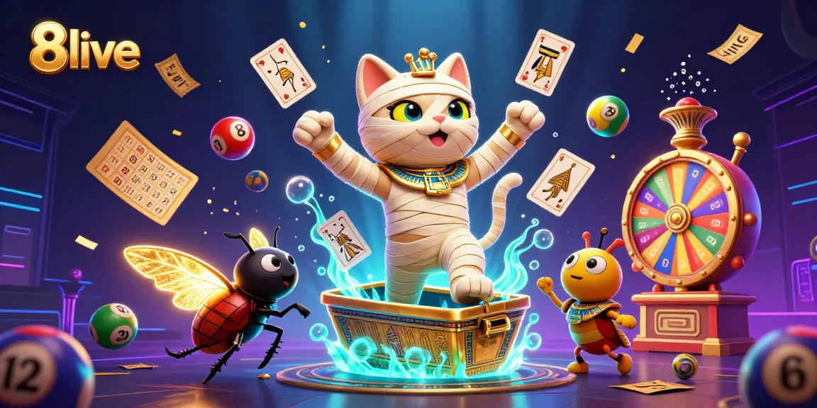 Experience thrilling wins with 8live's vibrant gaming universe and exciting promotions.